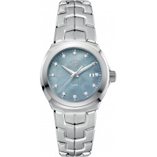 Tag Heuer Link Blue Mother of Pearl Ladies Watch WBC1313-BA0600 Tag Heuer Link Blue Mother of Pearl Ladies Watch WBC1313-BA0600